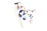 NOS Ntimidator Illuminated LED Purge Kits 16037NOS Nitrous Valve Kit, Ntimidator, Dual Blue Lights, -4 AN, Kit thumbnail 2