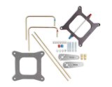 NOS Carburetor and Injector Plate Kits 12500NOS Nitrous Plate, Cheater, Aluminum, Black, Square Flange, 4-Barrel Carburetor, 150, 180, 210, 250 hp, Kit thumbnail 2