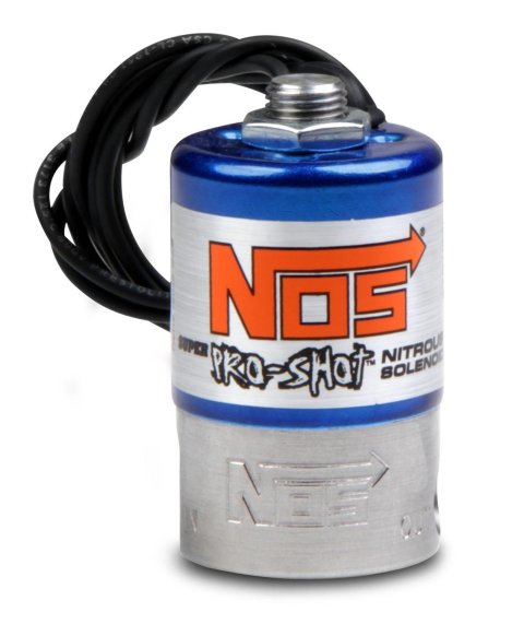 NOS Super Pro Shot Nitrous Oxide Solenoids 18045NOS Solenoid, Shot, 400 hp Flow Limit, 8.6 amps, Each thumbnail 1