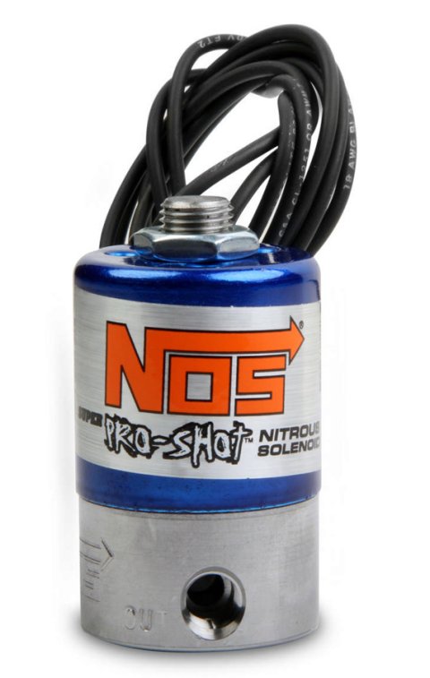 NOS Super Pro Shot Nitrous Oxide Solenoids 18045NOS Solenoid, Shot, 400 hp Flow Limit, 8.6 amps, Each thumbnail 2