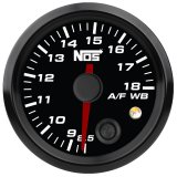 NOS Analog Standalone Gauges 15945NOS Gauges, Gauges, Air/Fuel Ratio - Wideband, 8:5-1 - 18:1 Air/Fuel Ratio, 2 1/16 in., Black Face, White Numbers, Black Bezel, Kit thumbnail 2