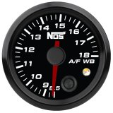 NOS Analog Standalone Gauges 15945NOS Gauges, Gauges, Air/Fuel Ratio - Wideband, 8:5-1 - 18:1 Air/Fuel Ratio, 2 1/16 in., Black Face, White Numbers, Black Bezel, Kit thumbnail 5