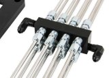 NOS Supercharger Nitrous Oxide Systems 02520BNOS System, Wet Style, Gasoline, 250 HP Increase, 10 lb. Bottle, Aluminum, Black Aluminum Plate, Kit thumbnail 3