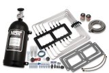 NOS Supercharger Nitrous Oxide Systems 02520BNOS System, Wet Style, Gasoline, 250 HP Increase, 10 lb. Bottle, Aluminum, Black Aluminum Plate, Kit thumbnail 9