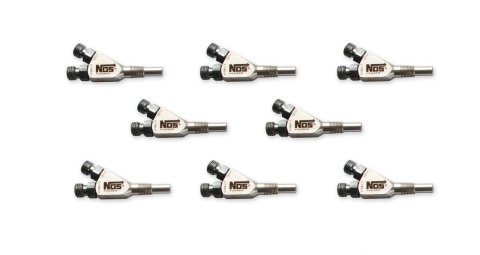 NOS Fogger Nozzles 13700R-8NOS Nozzle Fogger, Annular Discharge, Stainless Steel, Natural, Set of 8