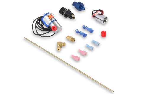 NOS Ntimidator Illuminated LED Purge Kits 16033NOS Nitrous Valve Kit, Ntimidator, Blue LED, -4 AN, Kit thumbnail 1