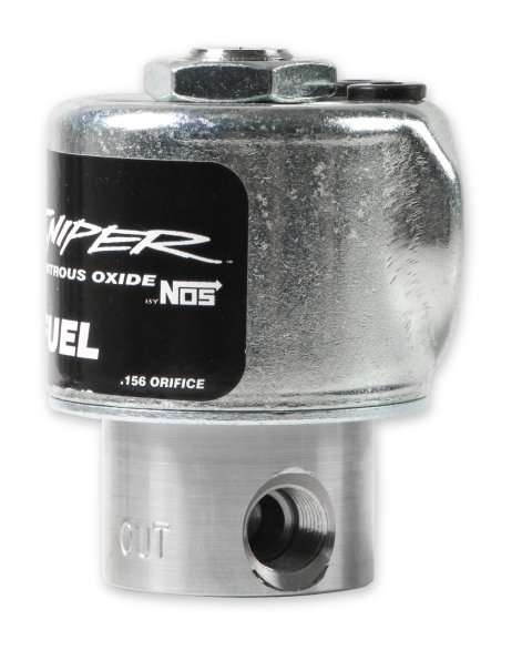 NOS Sniper Fuel Solenoids 18087NOS Solenoid, Sniper, 400 hp Flow Limit, 2.80 amps, Natural, Each thumbnail 1