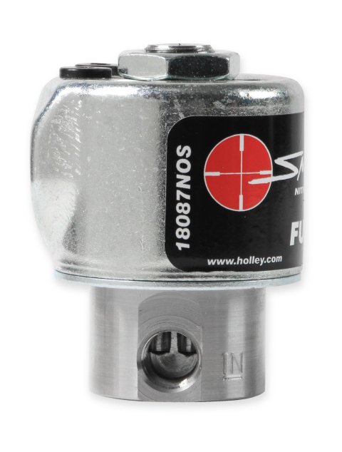 NOS Sniper Fuel Solenoids 18087NOS Solenoid, Sniper, 400 hp Flow Limit, 2.80 amps, Natural, Each thumbnail 2