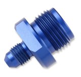 NOS Nitrous and Fuel Filters 15551NOS Filter, In-Line, -4 AN to -4 AN, 140 Micron, Billet Aluminum, Blue Anodized, Each thumbnail 2