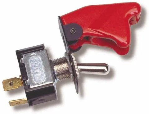 NOS Electrical Accessories 15606NOS Switch, Covered Toggle, Constant, Universal, Steel, Natural, 20 Amps, Each thumbnail 3