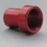 NOS Tube Sleeves 17601NOS Fitting, Sleeve, -3 AN, Aluminum, Red, Each thumbnail 1