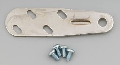 NOS Bottom Mount Solenoid Brackets 16505NOS Mounting Bracket, Nitrous or Fuel Solenoid, Mount, Stainless Steel, Natural, Each thumbnail 3