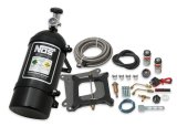 NOS Super Powershot Nitrous Oxide Systems 05101BNOS System, Powershot, Wet, 100/125/150 hp, 10 lb. Bottle, Black, Square Bore, 4-Barrel, Kit thumbnail 6