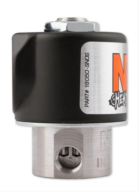 NOS Cheater Fuel Solenoids 18050BNOS Solenoid, Cheater, 400 hp Flow Limit, 2.80 amps, Natural/Black, Each thumbnail 5