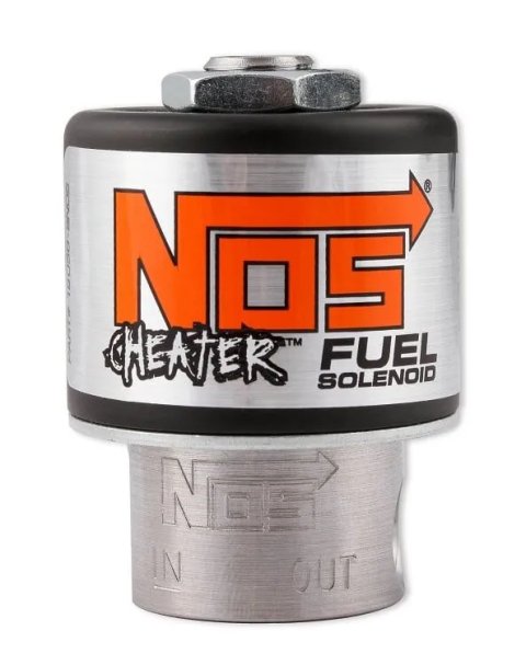 NOS Cheater Fuel Solenoids 18050BNOS Solenoid, Cheater, 400 hp Flow Limit, 2.80 amps, Natural/Black, Each thumbnail 6