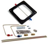 NOS Carburetor and Injector Plate Kits 12600NOS Nitrous Plate, Aluminum, Black, Dominator Carburetor, 150/180/210/250 hp, Kit thumbnail 2