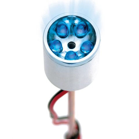 NOS Ntimidator Illuminated LED Purge Lights 16039NOS LED, Blue Light, Nitrous Illuminator, Each thumbnail 3