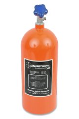 NOS 10 lbs. Nitrous Bottle 14740NOS Bottle, lbs., Aluminum, Orange, Each thumbnail 2