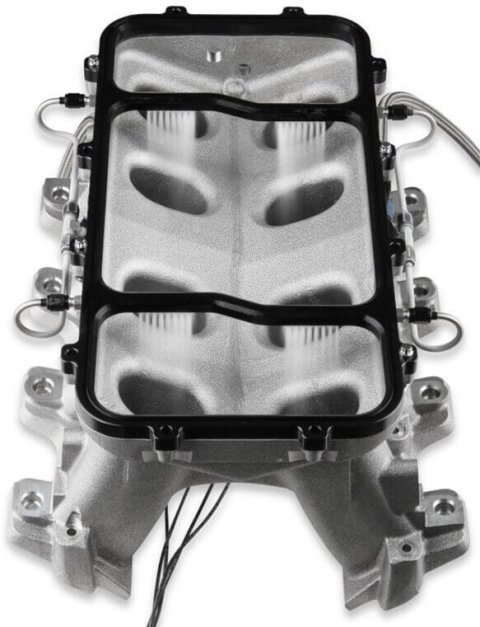 NOS LS Hi Ram Intake Dry Nitrous Systems 05500BNOS Oxide Systems, Systems, Direct Port/Intake Manifold Delivery, TPS, Black 10 lbs. Bottle, Fuel Injection, Kit thumbnail 2