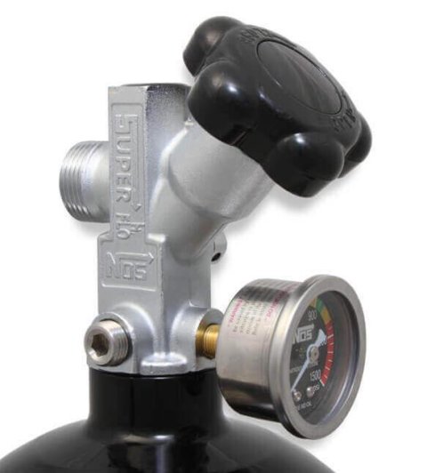 NOS LS Hi Ram Intake Dry Nitrous Systems 05500BNOS Oxide Systems, Systems, Direct Port/Intake Manifold Delivery, TPS, Black 10 lbs. Bottle, Fuel Injection, Kit thumbnail 3