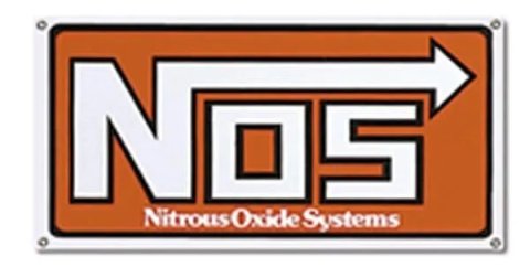 NOS Banners 19306NOS Banner, Logo, Red, Vinyl, 60 in. Length x 30 in. Width, with Grommets, Each thumbnail 2