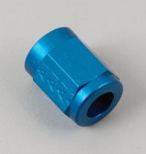 NOS Tube Nuts 17550NOS Fitting, Nut, -3 AN, 3/16 in. Tube, Aluminum, Blue, Each thumbnail 1