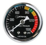 NOS Sniper Nitrous Gauges 15932NOS Gauge, Pressure, 0-1,500 psi, 1 1/2 in., Analog, Mechanical, Black Face, Each thumbnail 4