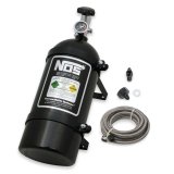 NOS Nitrous Bottle Kits 14761BNOS Kit; 10 lbs., Aluminum, Super Hi-Flow, Nut; PTFE Washer; 16 ft. Line, Kit thumbnail 4