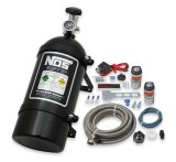 NOS Powershot Nitrous Oxide Systems 05000BNOS System, Powershot, Wet, 10 lb. Bottle, Black, Carburetor, Kit thumbnail 7