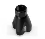 NOS Distribution Blocks 16756NOS Nitrous Oxide System Blocks, Showerhead Style, Aluminum, Black, One -8 AN Female O-ring Inlet, Four -6 AN Female O-ring Outlets, Each thumbnail 2