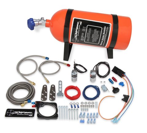 NOS Sniper EFI Wet Nitrous Systems 07167NOS Oxide System, EFI, Wet, 10 lb. Bottle, Orange, Chrysler, Dodge, 5.7L, 6.1L, Kit thumbnail 3