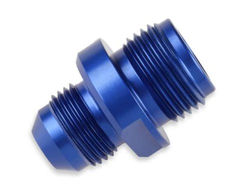 NOS Nitrous and Fuel Filters 15557NOS Filter, In-Line, -6 AN to -6 AN, 140 Micron, Billet Aluminum, Blue Anodized, Each thumbnail 4