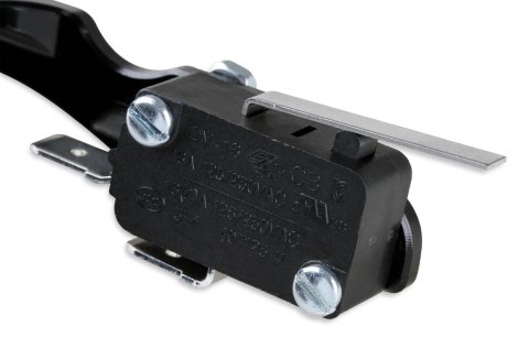 NOS Billet Microswitch Bracket Kits 16520NOS Nitrous Activation Switch, Switch and Bracket, Black Anodized, Logo, Gen 3 Dominator, Kit thumbnail 1