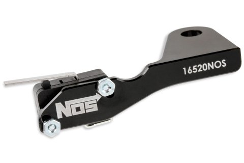 NOS Billet Microswitch Bracket Kits 16520NOS Nitrous Activation Switch, Switch and Bracket, Black Anodized, Logo, Gen 3 Dominator, Kit thumbnail 3