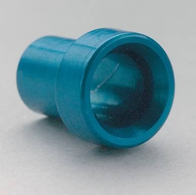 NOS Tube Sleeves 17600NOS Fitting, Sleeve, -3 AN, Aluminum, Blue, Each thumbnail 1