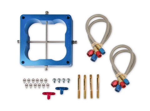 NOS CrossHair Nitrous Oxide Plates 12666NOS Plate, Style, Aluminum, Dominator Flange, 1.250 in. Thick, Kit thumbnail 1