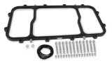 NOS Holley Hi-Ram LS Nitrous Plates 12535BNOS Oxide Plates, Plates, Fuel Injected Delivery, Aluminum, Black, Chevrolet, Small Block Gen I, Kit thumbnail 2