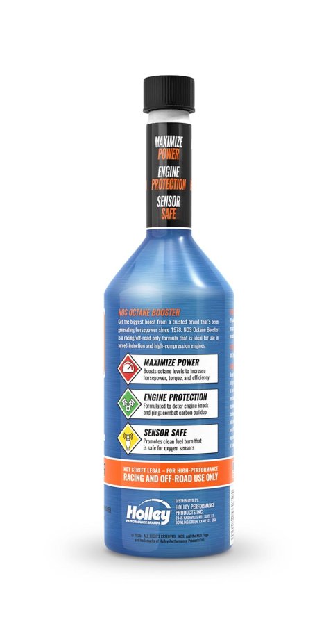 NOS Octane Booster 120-NOSOB-16 Fuel System Additive, Booster, Oxygen Sensor Safe, Treats Up To 20 Gallons, 16 oz., Each thumbnail 3