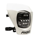 Rigid Industries Powersports Number Plates 300419 Racing Plate, RIGID Adapt XE Plate; White; Single thumbnail 2
