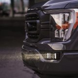Rigid Industries D-Series Mounting Brackets 46739 Light Mount Brackets, Mount Brackets, Mounts Four Light Pods in Factory Fog Light Position, Stainless Steel, Black, Ford, Pair thumbnail 4