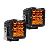 Rigid Industries Light Bars, Pods and Fog Lights 322214 D-XL Amber PRO Spot - Pair thumbnail 4