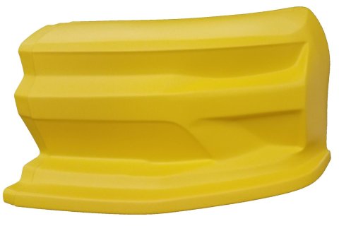 Dominator SS Camaro Nosepieces DOM-331-YE Race Car Body Panel, Nosepiece, Dirt Style, Nose Position, High-impact Plastic, Yellow, Left Side Nose, Each