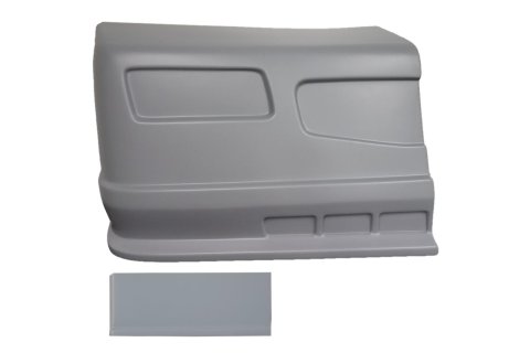 Dominator Race Products Car Body Panels DOM-303-GRY Panels, SS Street Stock Right Nose w/Ext.