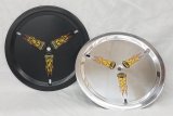 Dominator Race Products Wheel Covers DOM-1030-Bolt-POLISHED Metal Cover - Fits 15" Wheels - POLISHED ALUMINUM - Bolt thumbnail 2