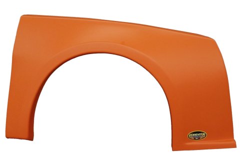 Dominator SS Camaro Fenders DOM-335-OR Race Car Body Panel, Fender, Dirt Style, Right Front Fender Position, High-impact Plastic, Orange, Each