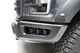 ZROADZ Front Bumper OEM LED Fog Light Brackets for 2017-2020 F-150 - Z325672 Bracket, Bracket to mount (6) 3 Inch or similar style Pod Lights, Black, Ford Raptor thumbnail 4