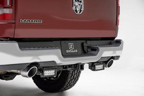 ZROADZ Rear Bumper LED Light Brackets for 2019-2022 1500 - Z384721 Auxiliary Mounting Bracket, Bracket thumbnail 3