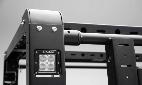 ZROADZ Access Overland Racks with Two Lifting Side Gates for 2020-2023 GLADIATOR - Z834111 Truck Bed Rack, Jeep Rack, Black, Mild Steel, Aluminum thumbnail 9