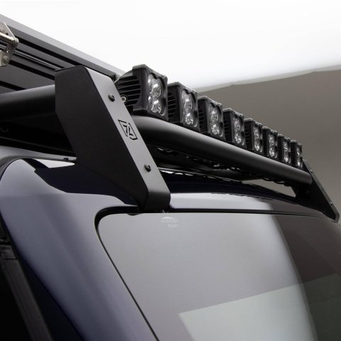 ZROADZ Roof Racks with LED Lights for 2021-2022 BRONCO - Z845411 Rack, Includes 8 Lights, Bolt-on, Steel, Black Powdercoated, No Drilling Required, Ford Bronco, 4 Door Models, Kit thumbnail 2