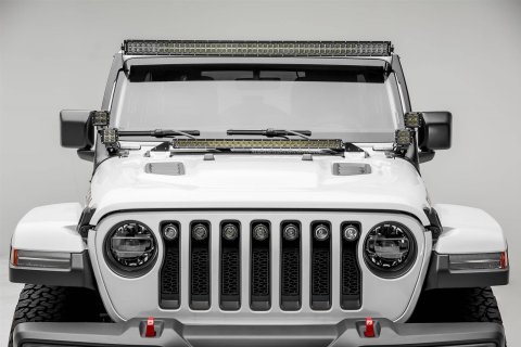 ZROADZ Hood Cowl LED Light Brackets Z364931 Panel, thumbnail 2